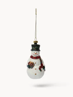 Addobbo albero a pupazzo di neve