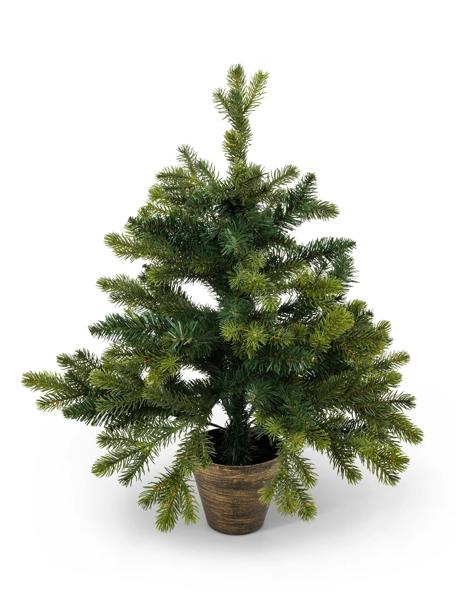 Albero di Natale H 60 cm con vaso
