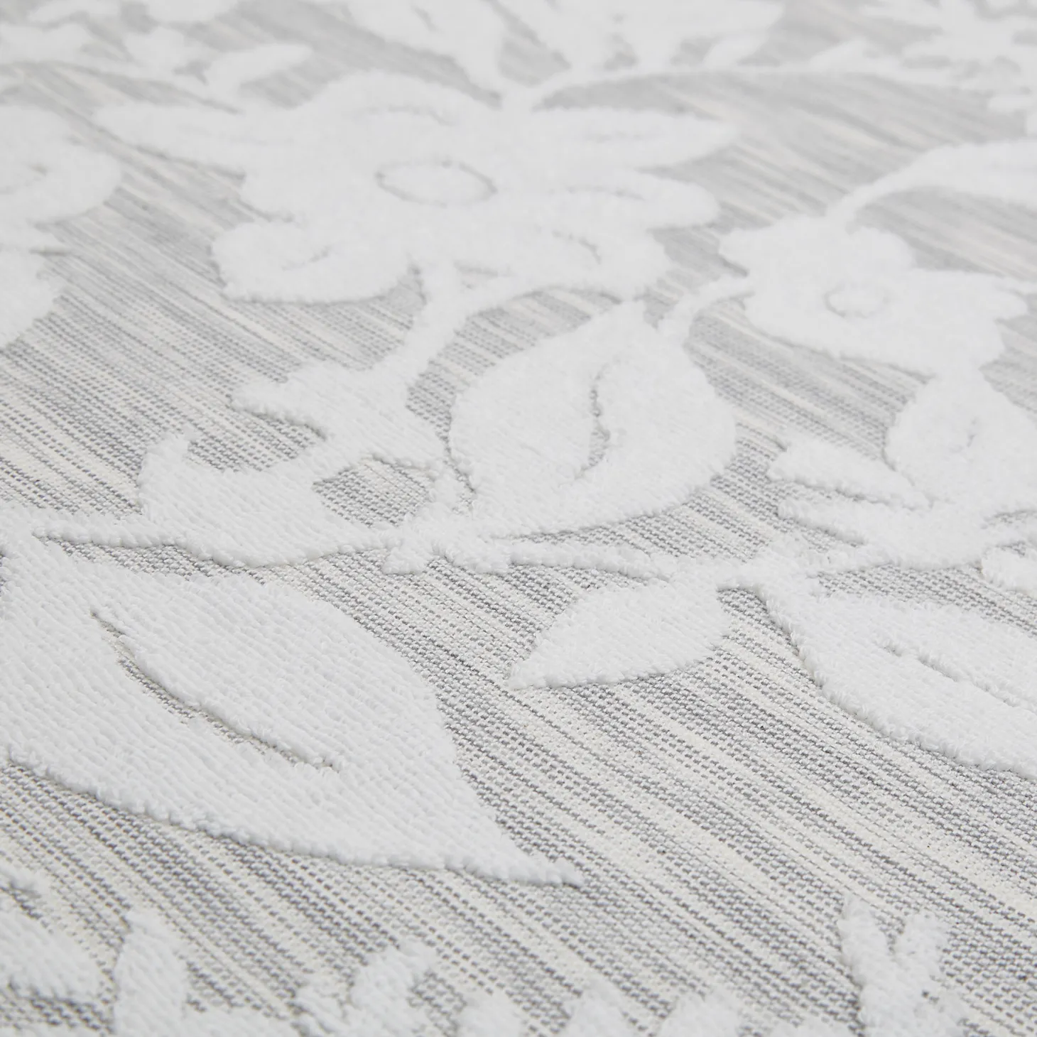 Asciugamano cotone jacquard motivo floreale Portofino