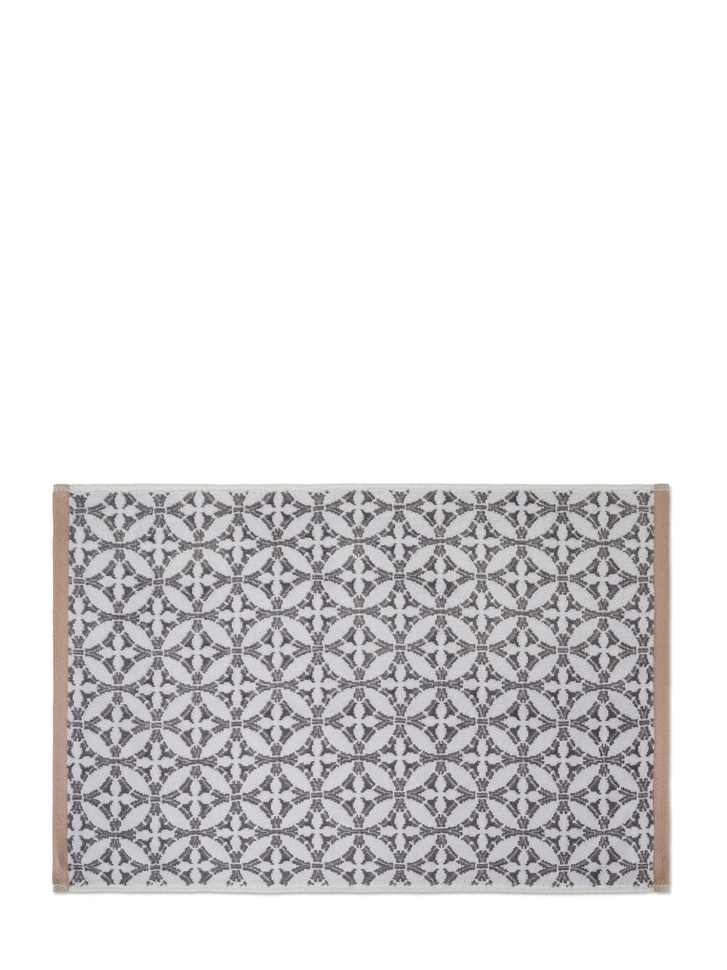 Asciugamano cotone velour motivo geometrico Portofino