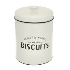 Barattolo ferro smaltato Biscuits