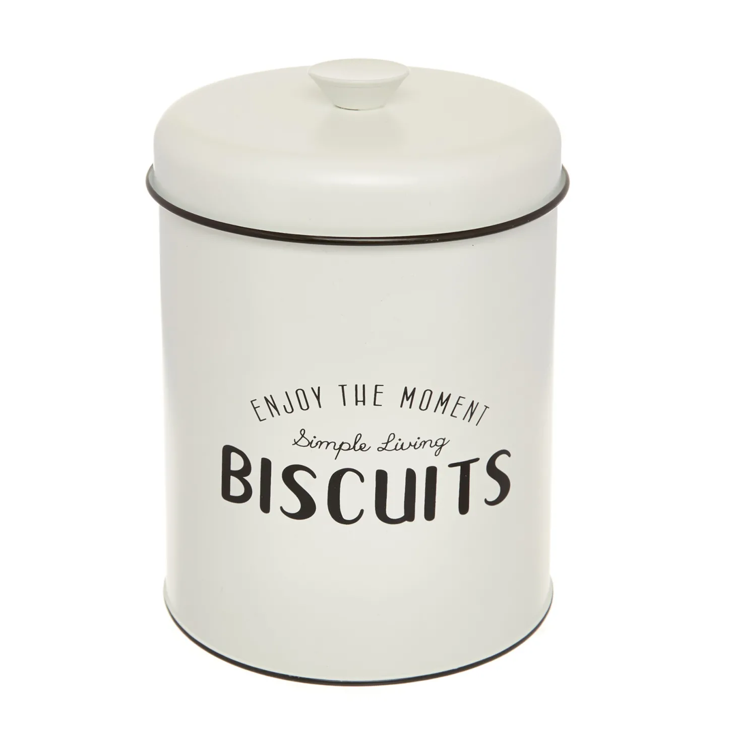 Barattolo ferro smaltato Biscuits