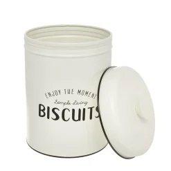 Barattolo ferro smaltato Biscuits