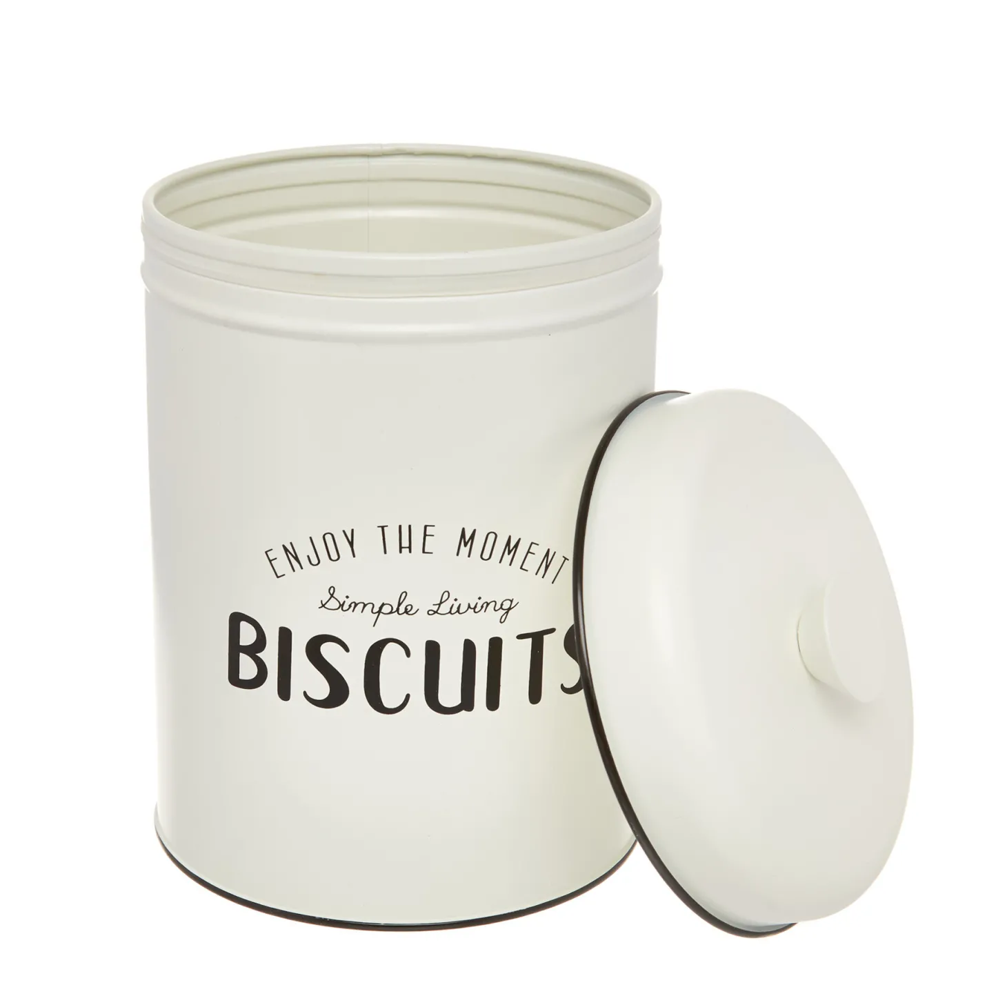 Barattolo ferro smaltato Biscuits