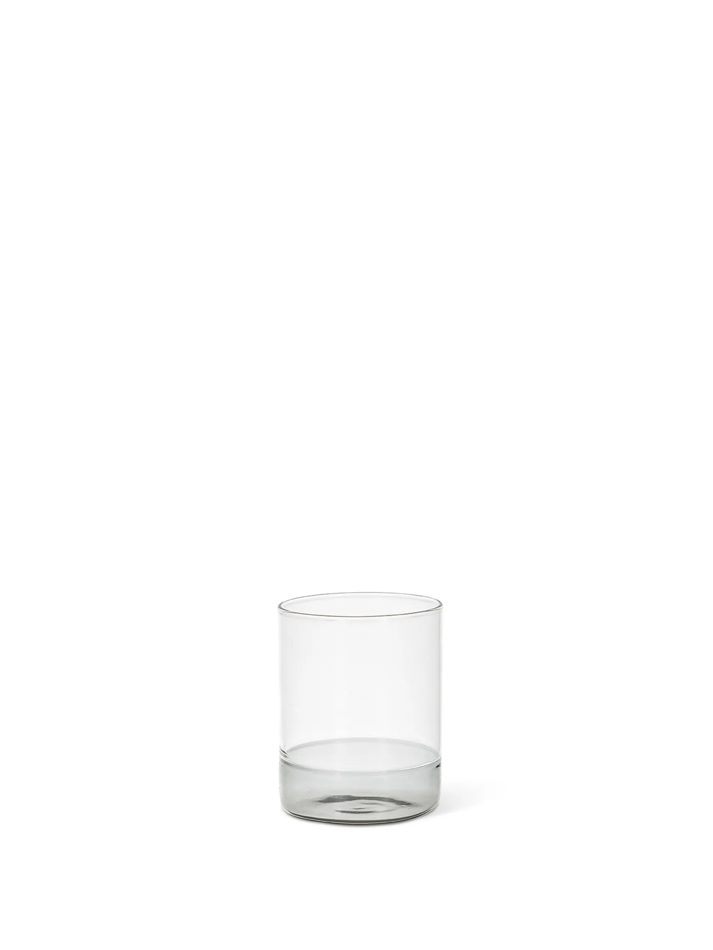 Bicchiere vetro borosilicato effetto sfumato