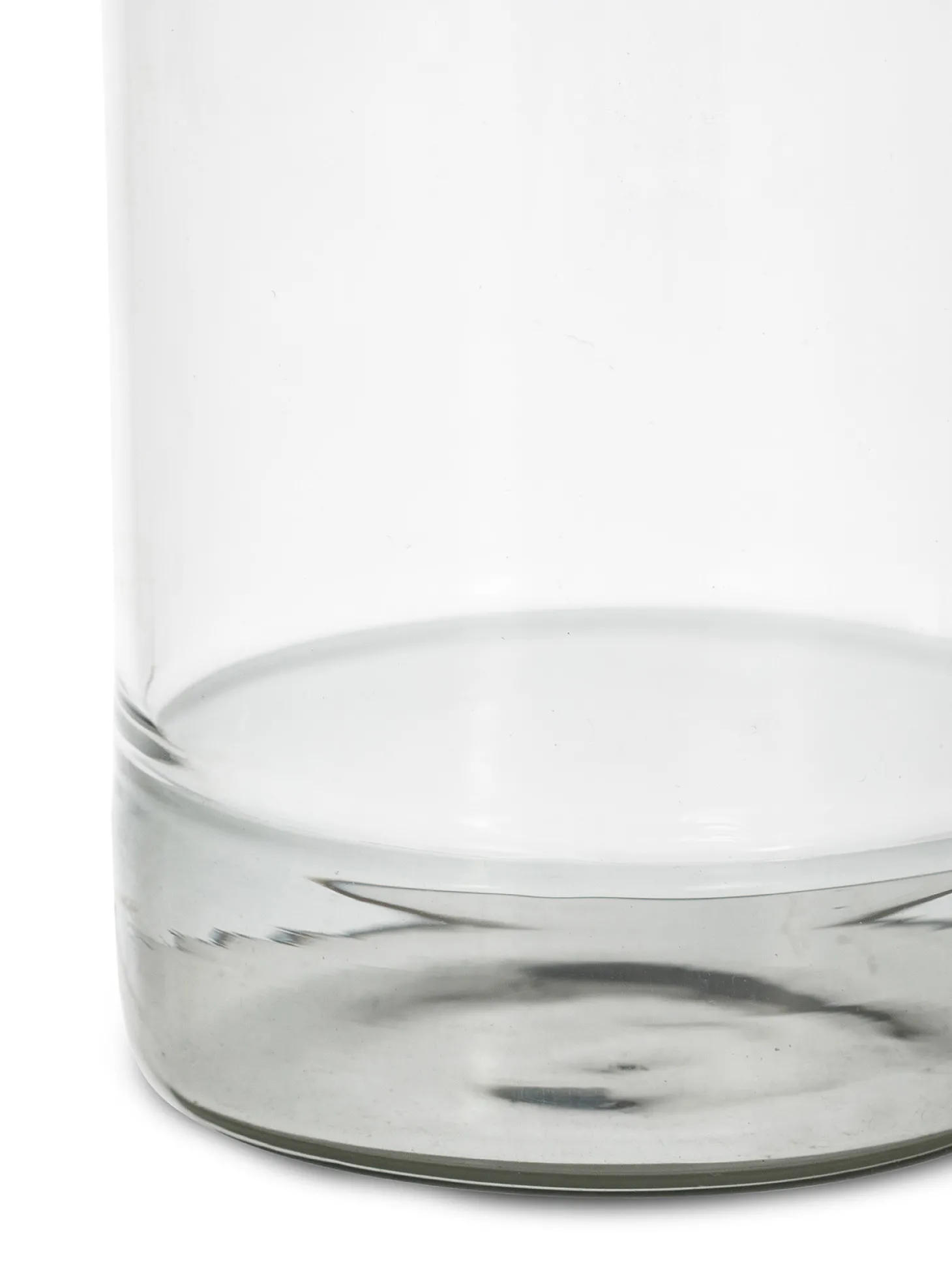 Bicchiere vetro borosilicato effetto sfumato