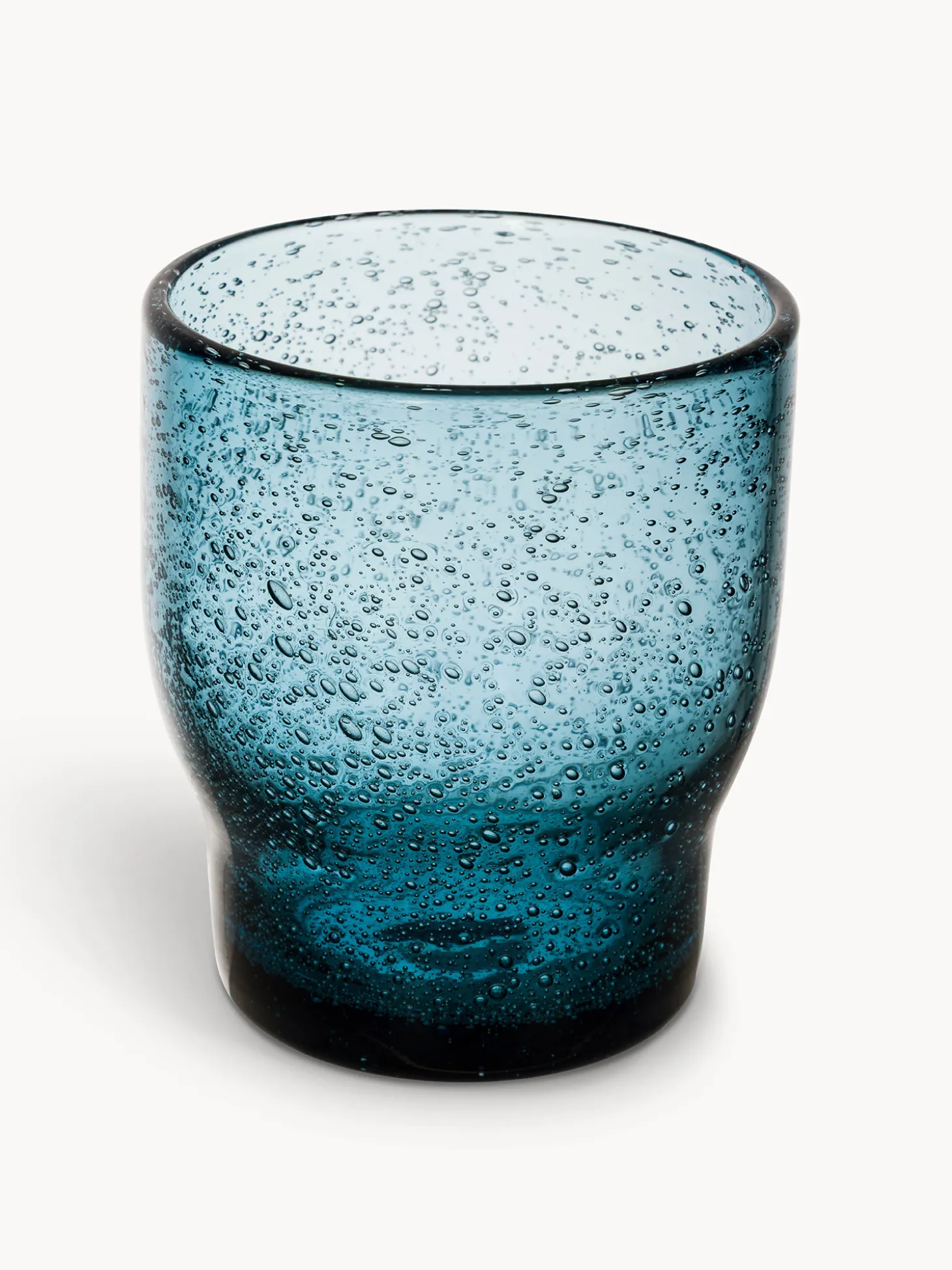 Bicchiere vetro sodalime con bolle