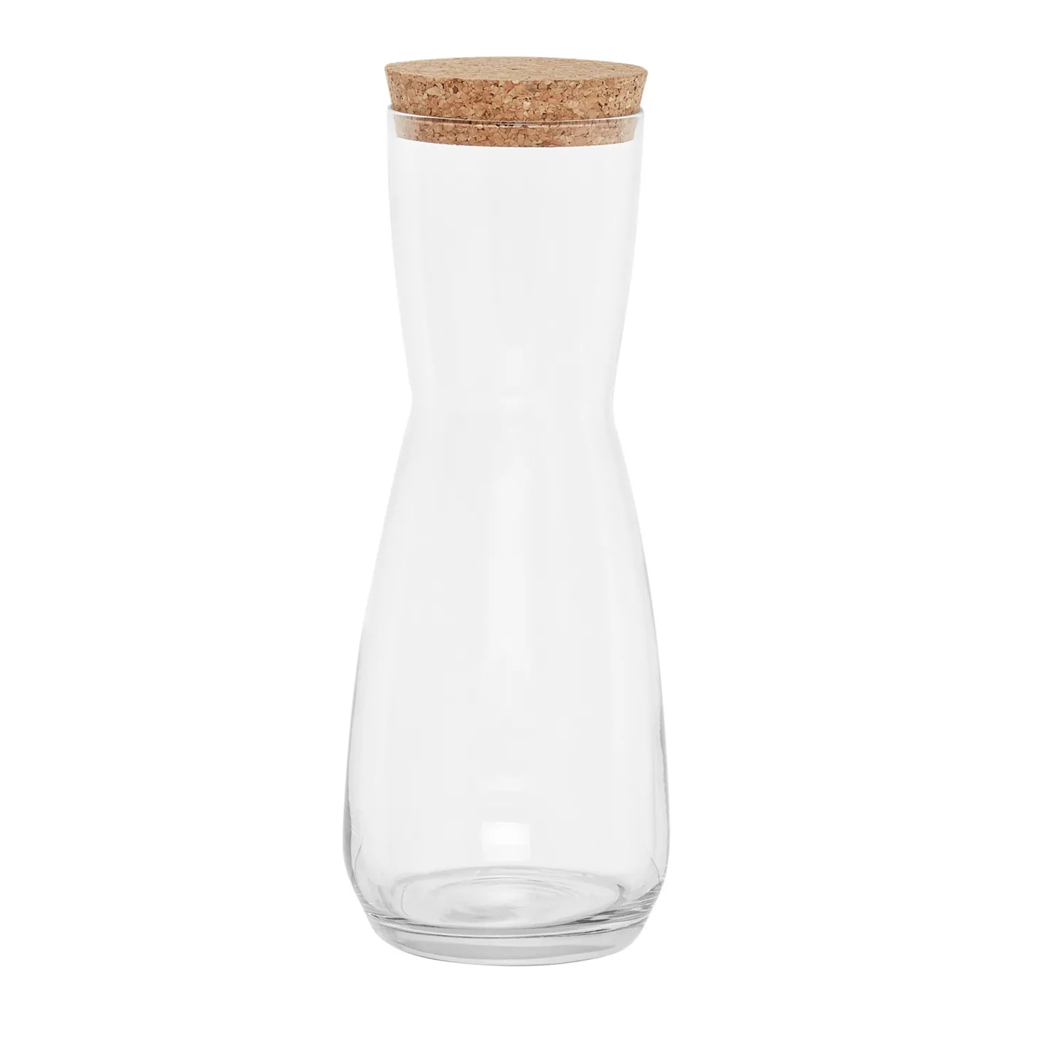 Brocca vetro con tappo 1 L