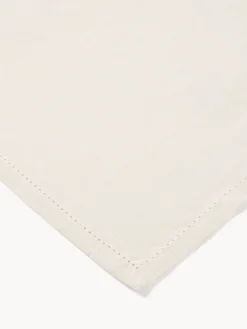 Centrotavola in cotone e lurex con orlo à jour