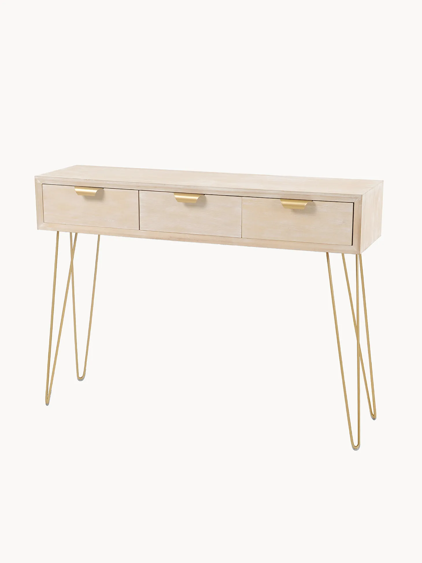 Consolle con 3 cassetti Secretaire