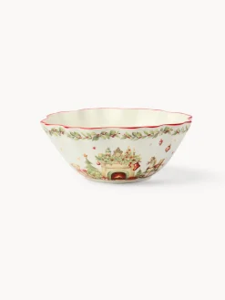 Coppa in porcellana Natale vintage