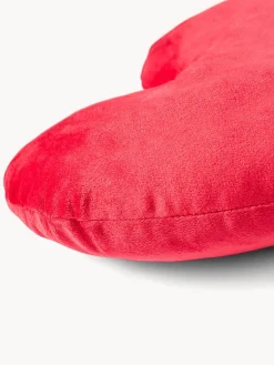 Cuscino a cuore in velluto