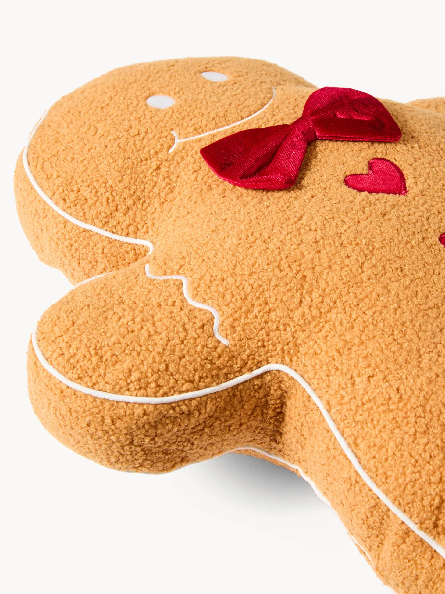 Cuscino a forma di omino marzapane