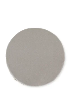 Cuscino da sedia in cotone tinta unita