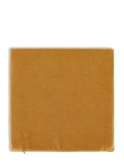 Cuscino da sedia in cotone tinta unita