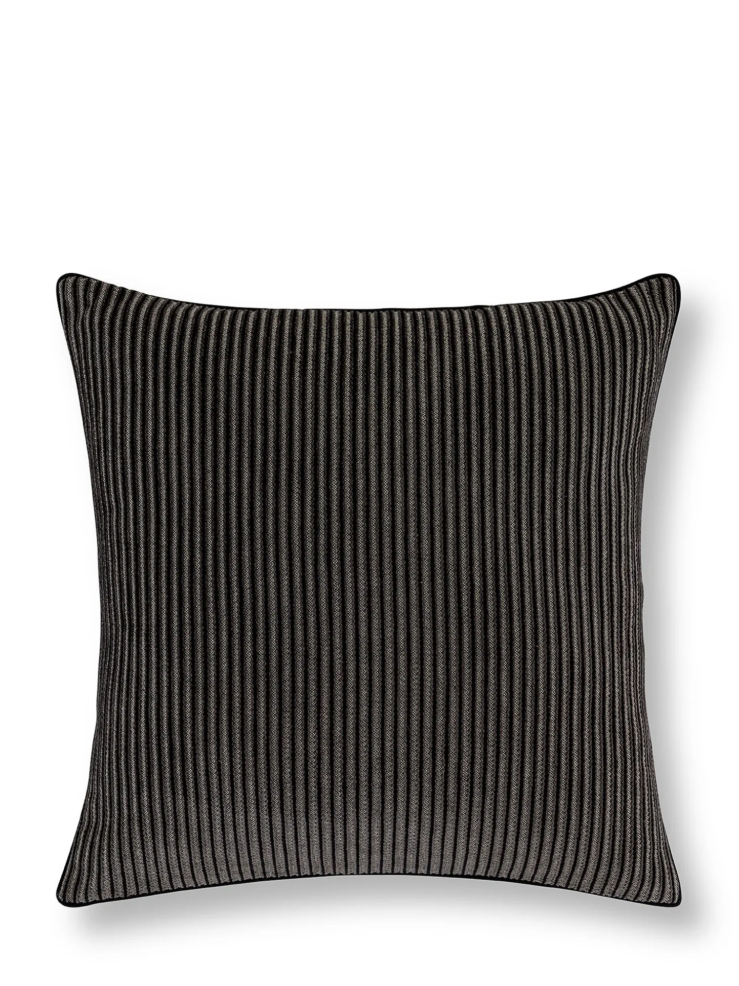 Cuscino jacquard motivo righe 45x45cm