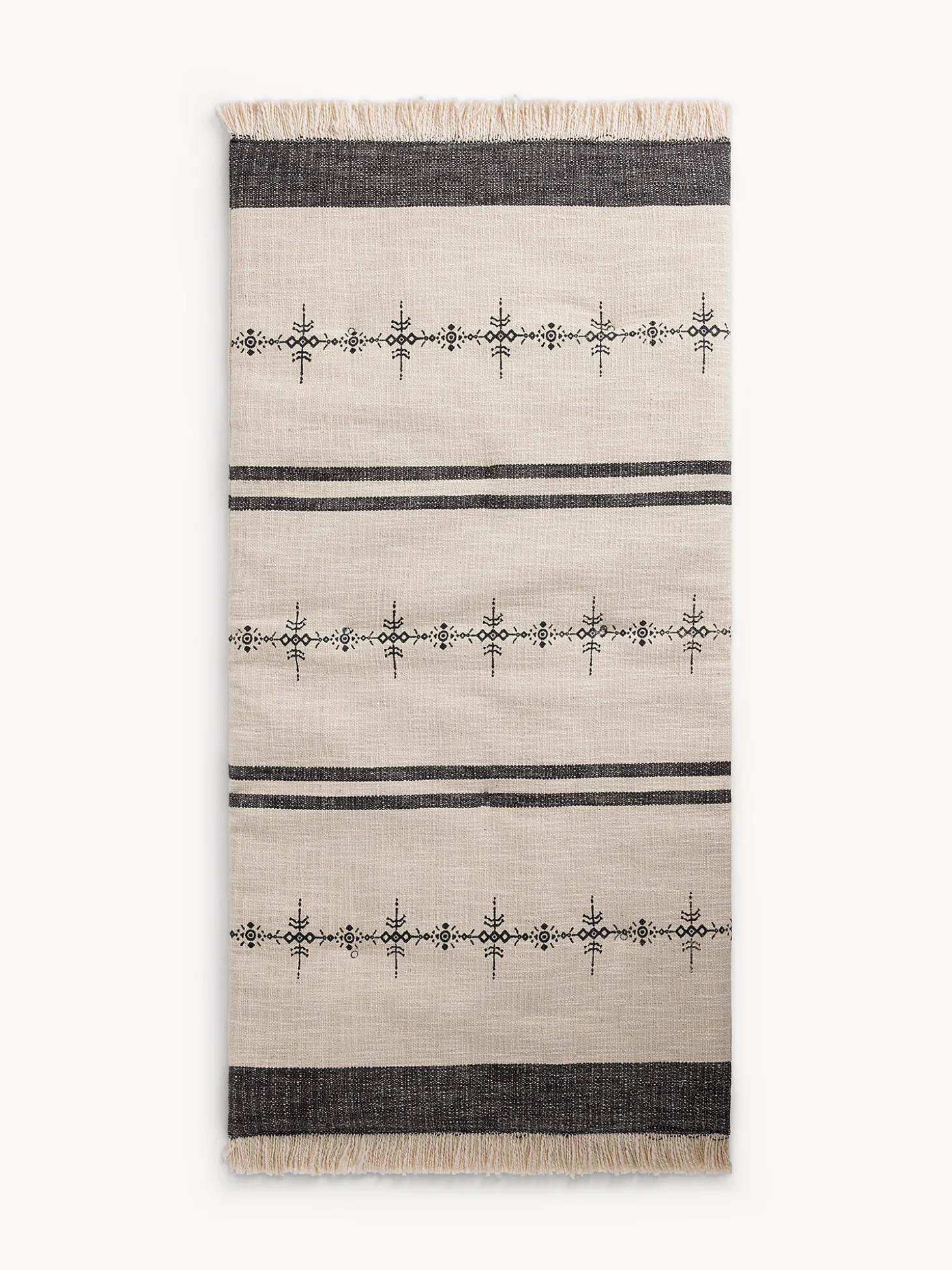 Cuscino topper ricamato 50x100cm