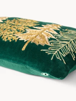 Cuscino 30x50 alberi ricamati
