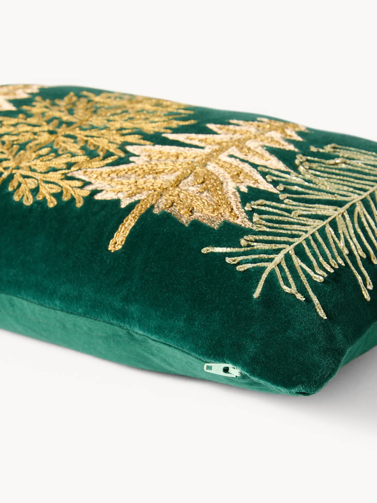Cuscino 30x50 alberi ricamati