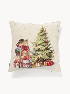 Cuscino 43x43 albero di Natale Gobelin