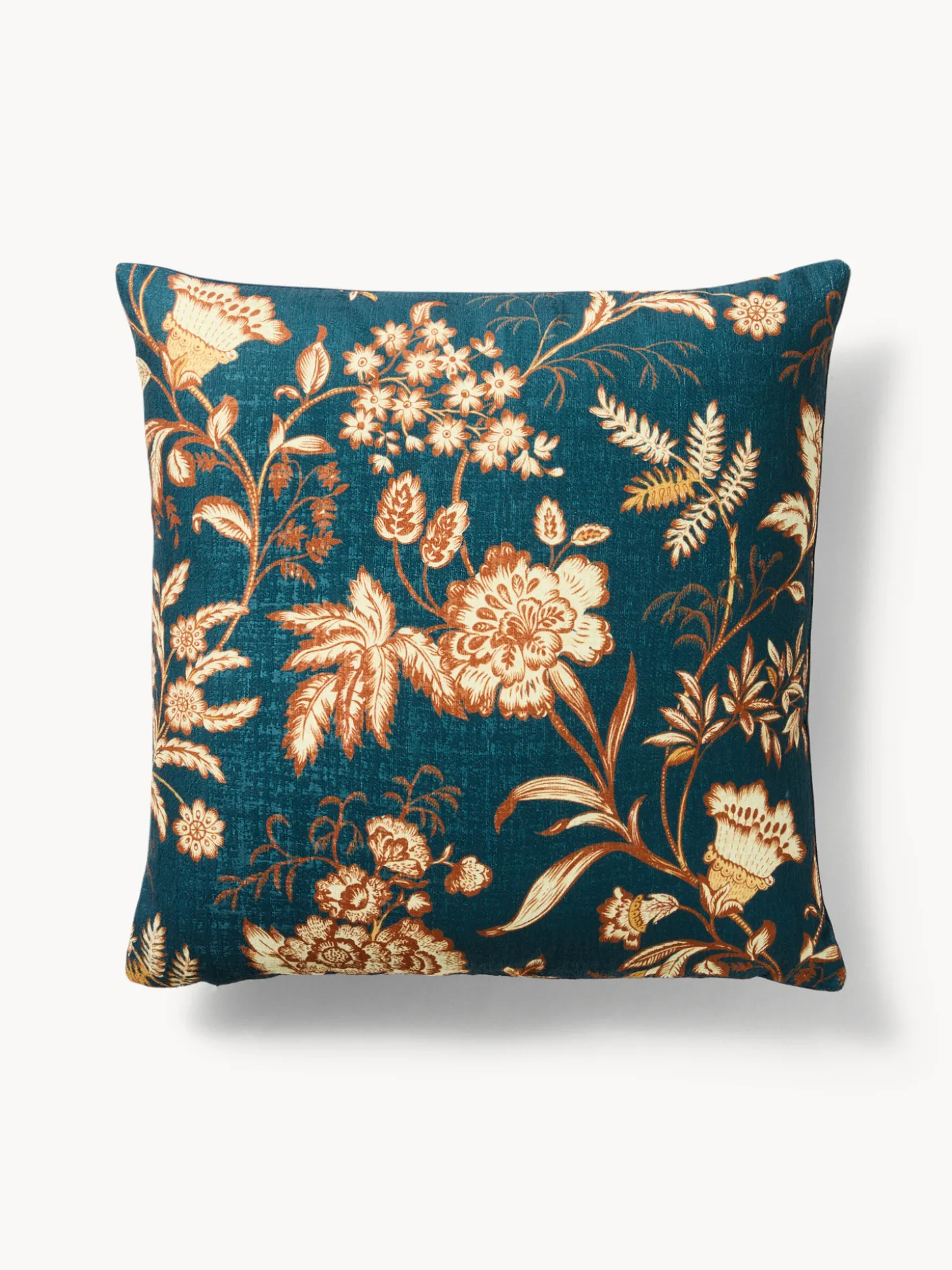 Cuscino 45x45 cm con stampa floreale etnica