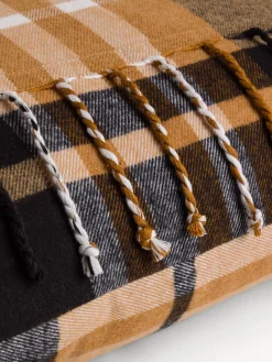 Cuscino 45x45 cm in cotone check
