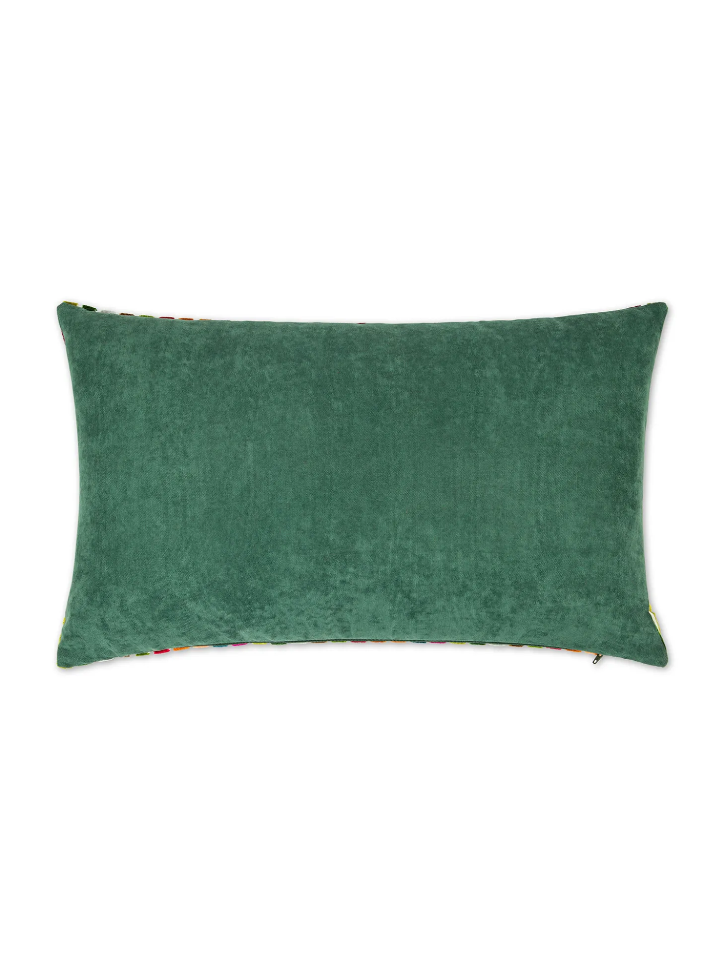 Cuscino 35x55 cm in velluto jacquard a righe