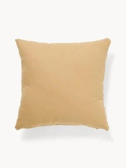 Cuscino 45x45 in cotone con ricamo a catenella