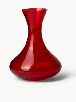Decanter in vetro spruzzato finitura optical