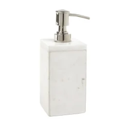 Dispenser sapone Marmo Bianco
