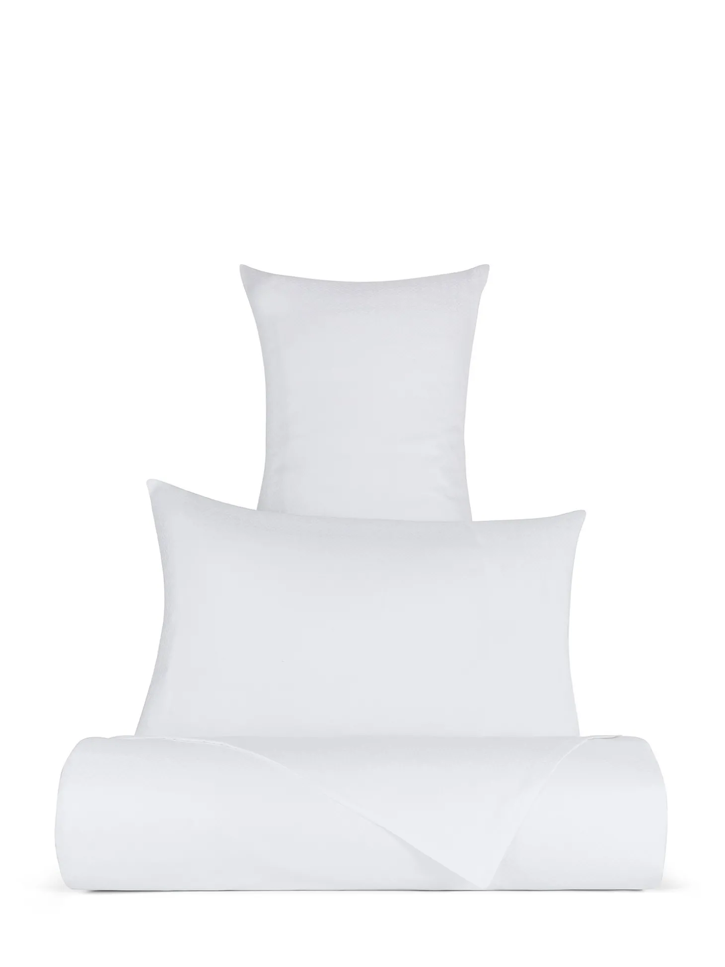 Federa in cotone percalle jacquard Portofino
