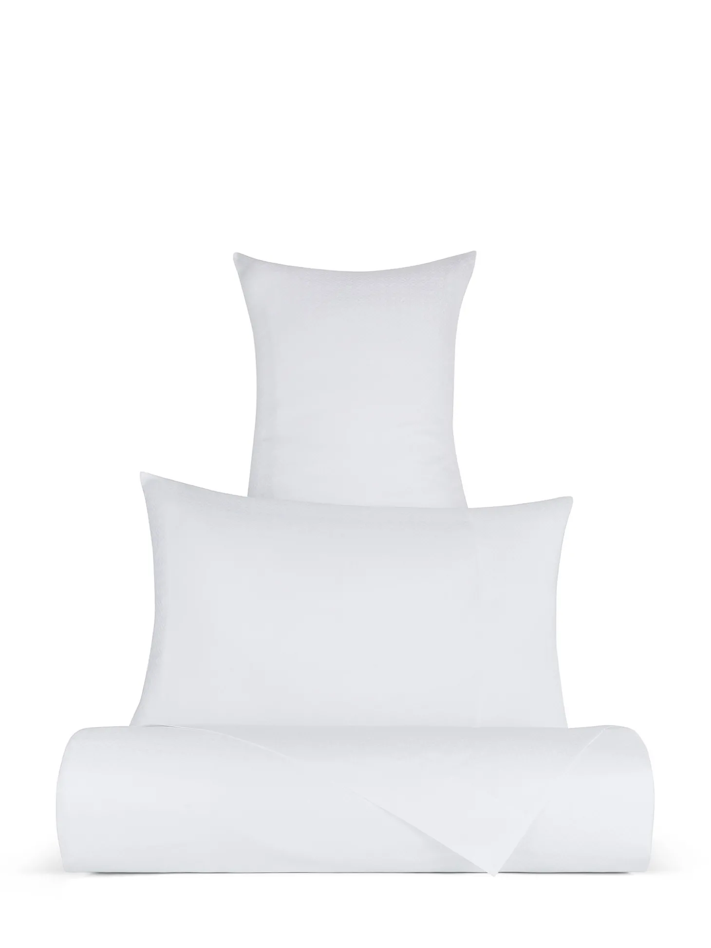 Federa in cotone percalle jacquard Portofino