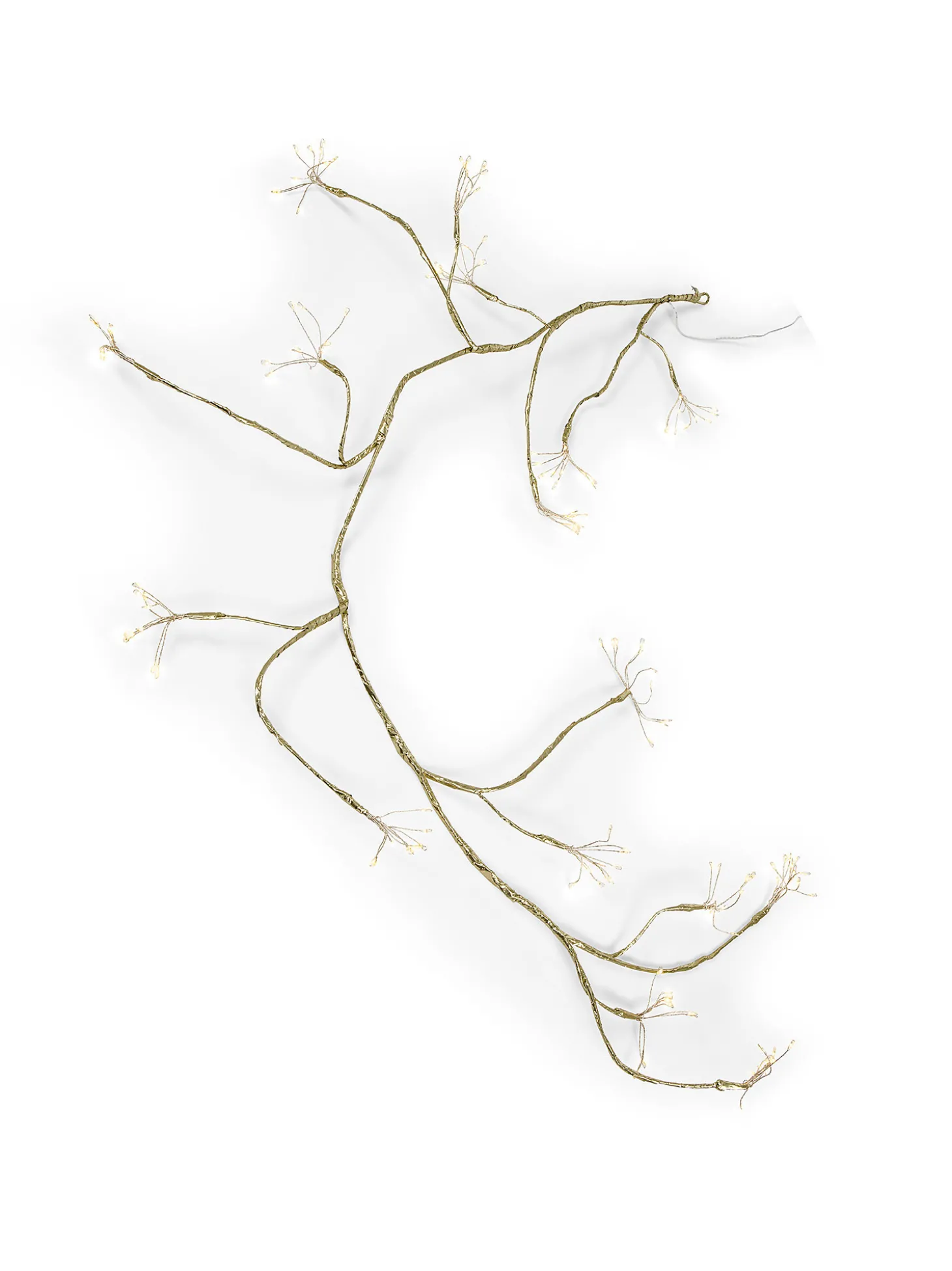 Festone 160 micro led effetto ciuffo