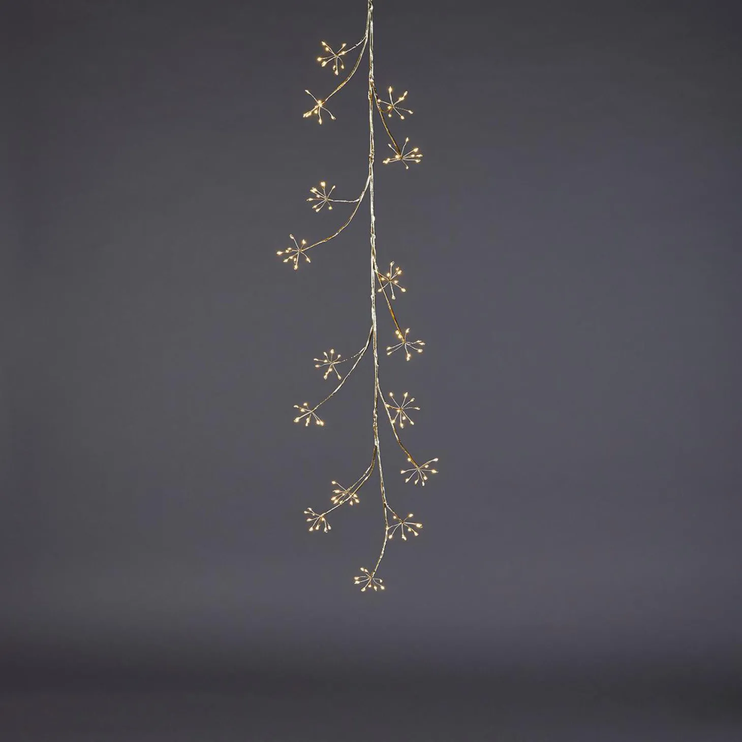 Festone 160 micro led effetto ciuffo