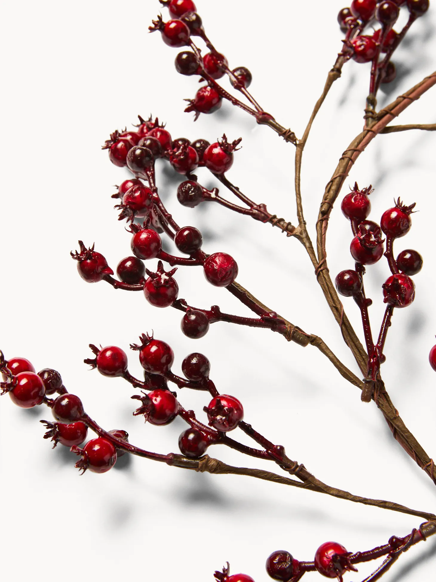 Ghirlanda con bacche rosse