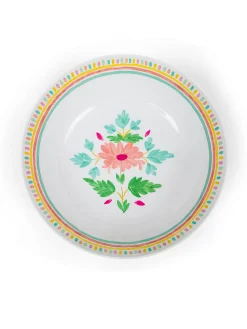 Insalatiera melammina motivo fiore
