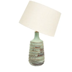 Lampada da tavolo ceramica Green
