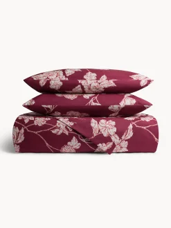 Lenzuolo liscio in cotone percalle double face