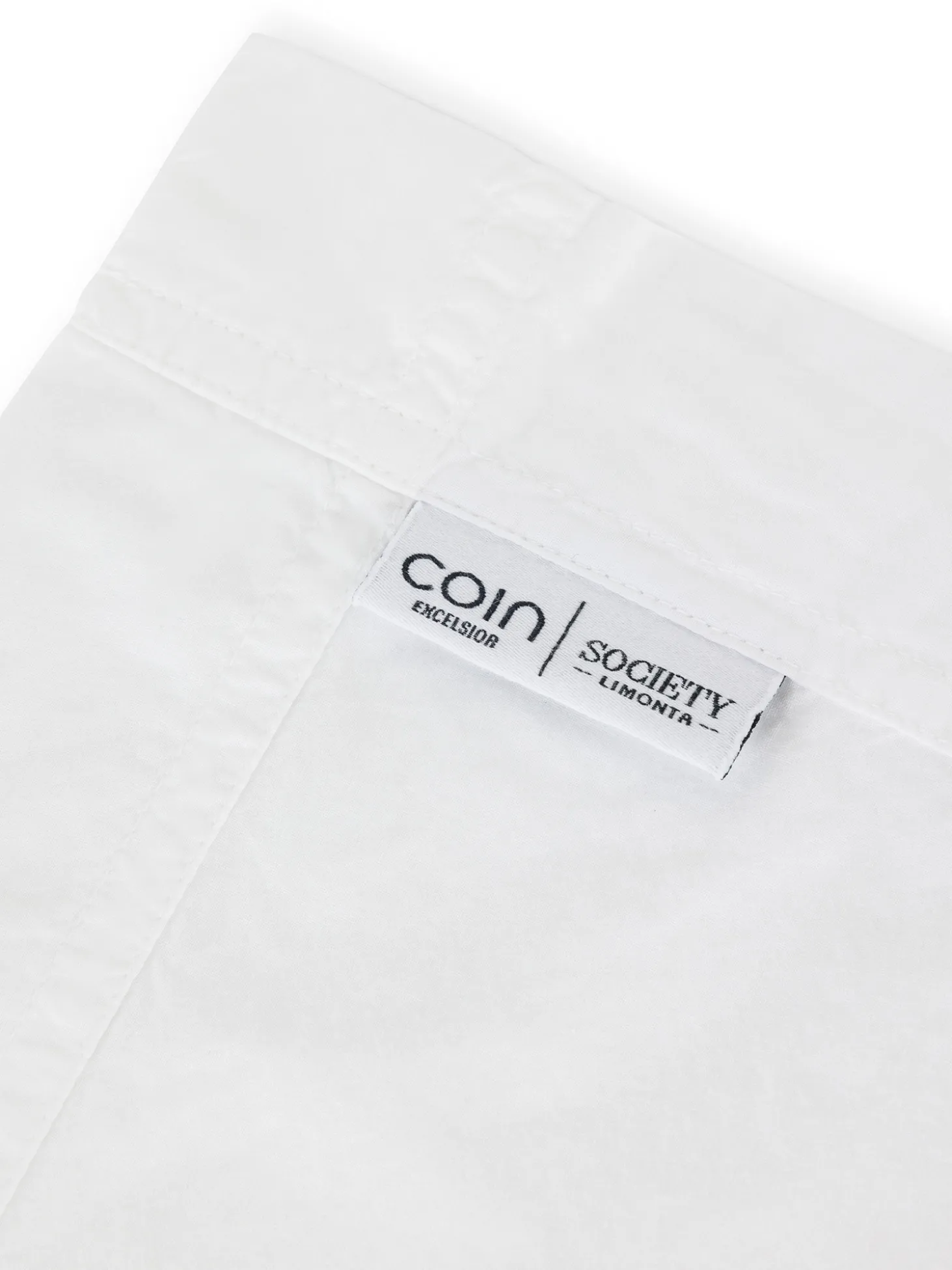 Lenzuolo liscio percalle di cotone stampato Special Capsule SOCIETY Made in Italy per Coincasa