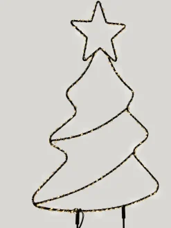 Luce da esterno a forma di albero