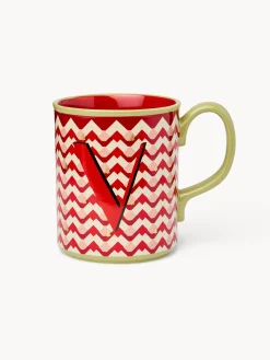 Mug in ceramica lettera V