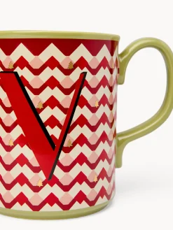 Mug in ceramica lettera V