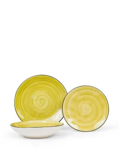 Piatto fondo in stoneware Tokyo