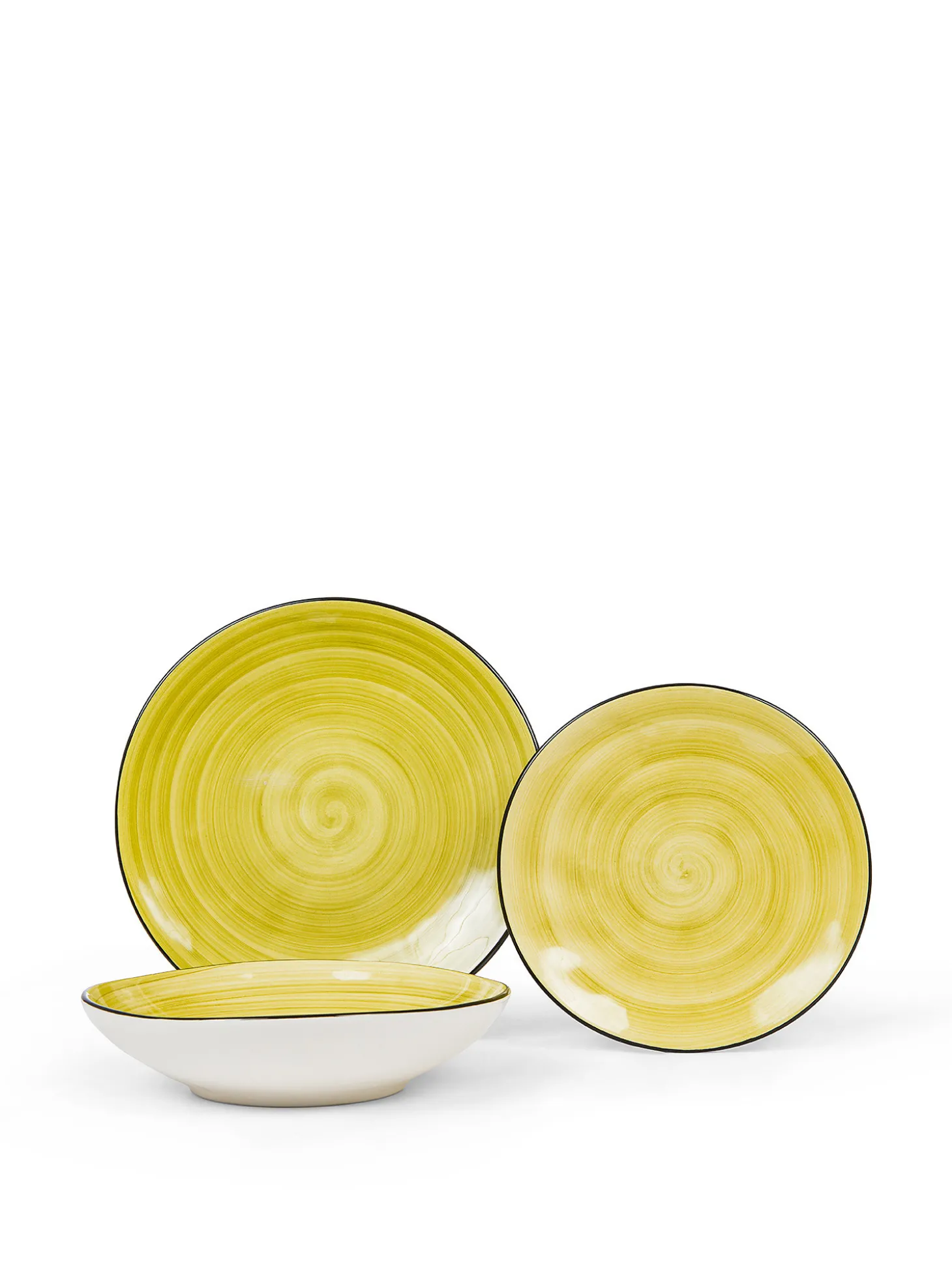 Piatto fondo in stoneware Tokyo