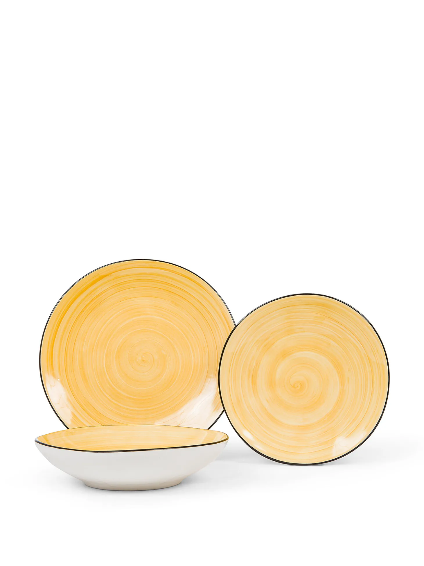 Piatto fondo in stoneware Tokyo