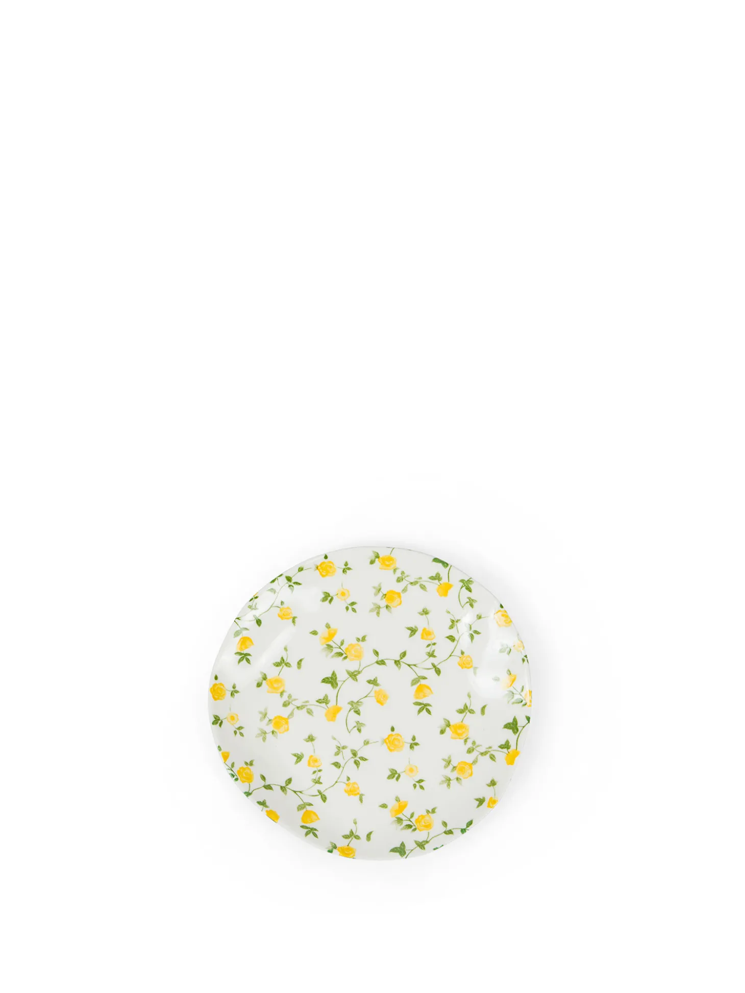 Piatto pane porcellana motivo fiorellino