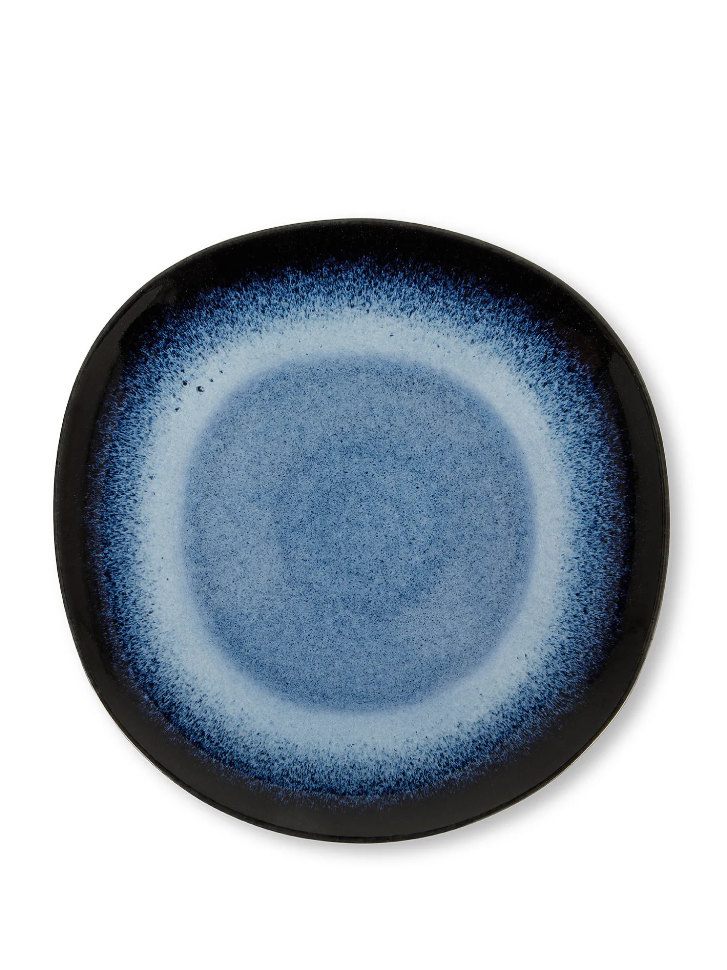 Piatto piano ceramica Karma