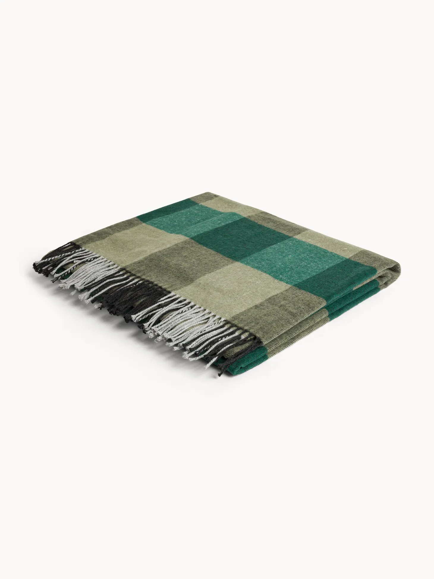 Plaid a quadri made in Italy