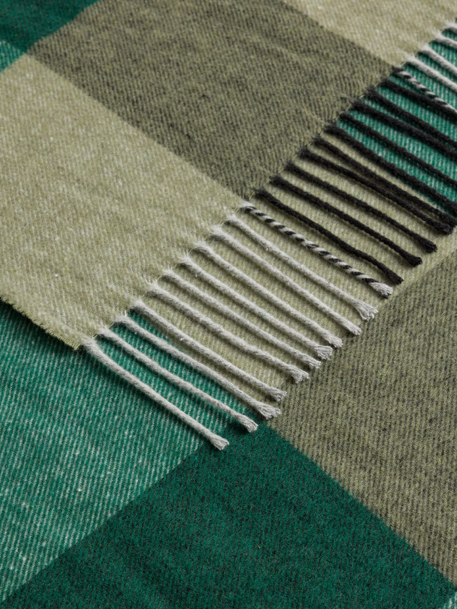 Plaid a quadri made in Italy
