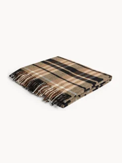 Plaid a quadri made in Italy
